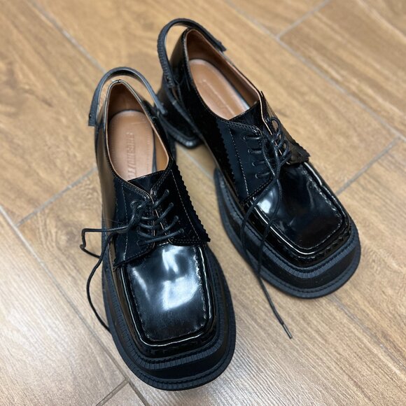 Shushu/Tong Shoes - Shushu/Tong Platform Black Loafers in excellent condition
